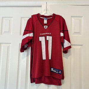 Arizona Cardinals Larry Fitzgerald 11 Jersey Black NFL Football Mens Size M